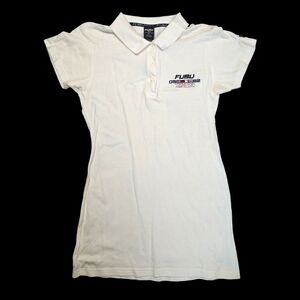 FUBU White Polo Dress